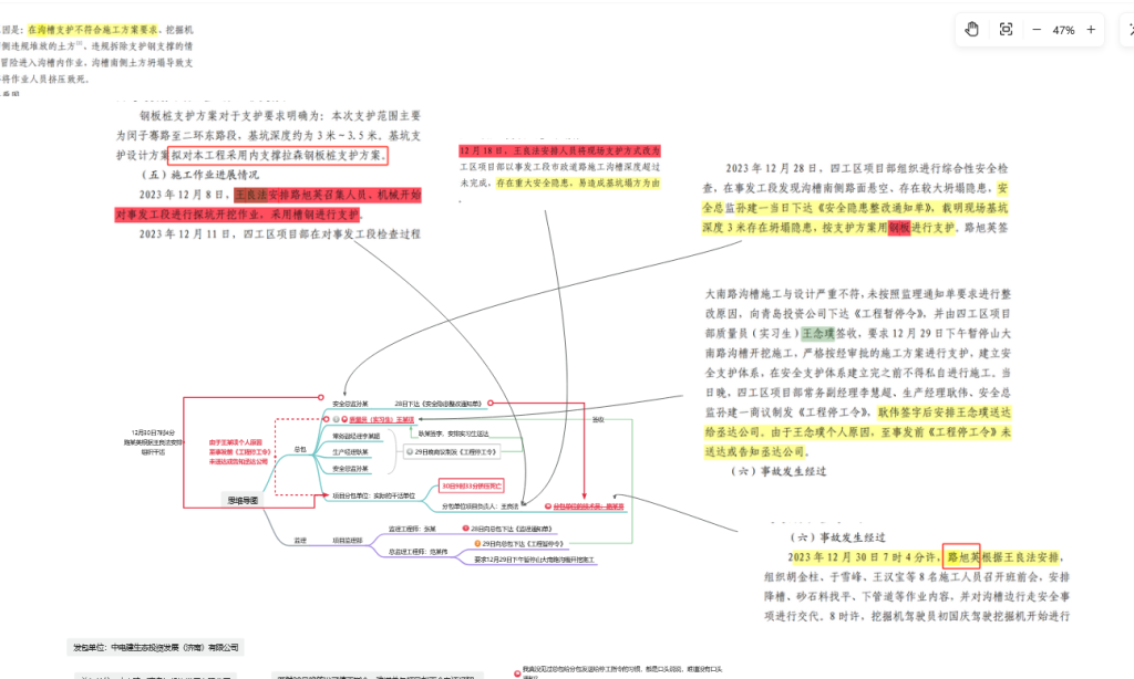 图片[1]-“12·30”较大坍塌事故调查报告分析-mao-猫哥造价基地-造价猫，工程造价，工程预算，广联达